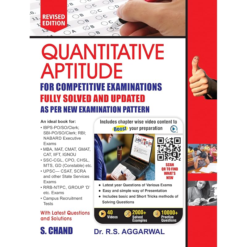 A Modern Approach To Verbal & NonVerbal Reasoning/ Quantitative Aptitude/ For All Competitive Exam IBPS/ SBI/ RRB/ RBI Bank Clerk/ PO Prelim & Main E