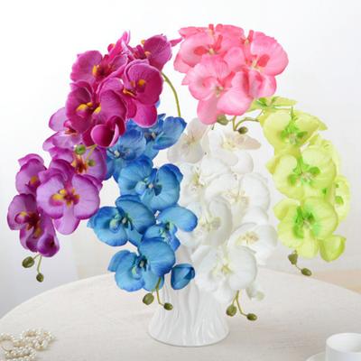 1Pc Künstliche Blume DIY Schmetterling Orchidee Garten Desktop Hochzeit Party Decor