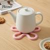 Durable Heat Resistant Mat Silicone Coaster, Irregular Flower Shape, Kitchen Countertop Protector, Non-slip Insulation Bowl Pad Trivet for Hot