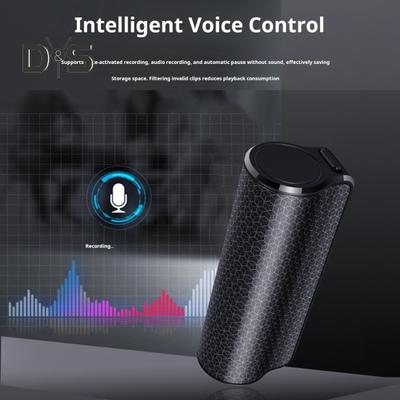 Automatischer Sprachrekorder Einfache Bedienung Kompaktes Design Tragbares, wiederaufladbares, sprachaktiviertes Aufnahmegerät