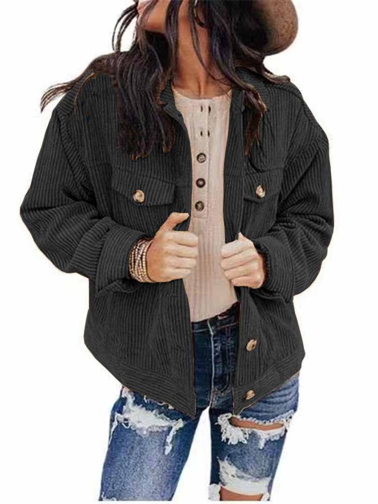 Autumn New Arrivals Women's Clothing Pure Color Down Jacket Top Cardigan Loose Heart Wool Coat