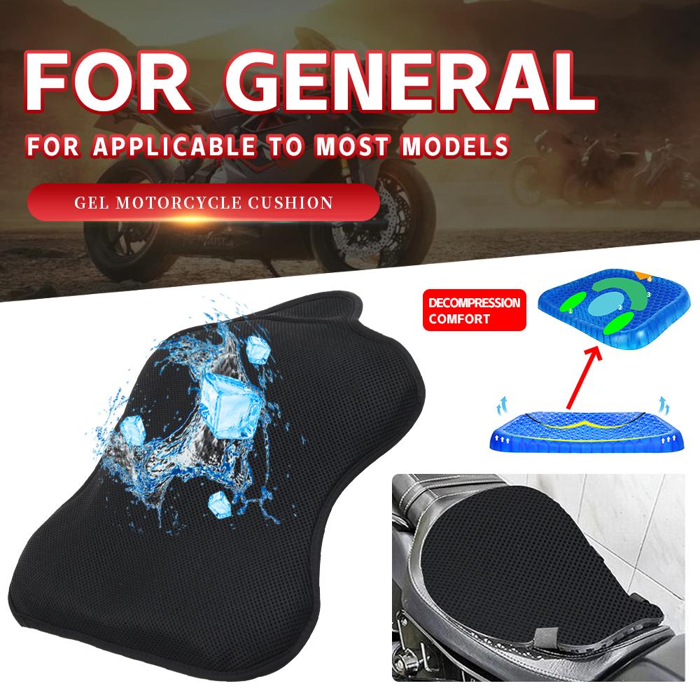 For Suzuki V-Strom 650 DL650 DL 650 XT VStrom 650XT Motorcycle Accessories Breathable Pressure Relief Gel Cushion Seat Cover