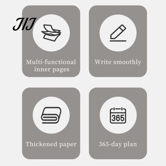 2027 Pocket Planner A6 Weekly Planner, 365 Day English Schedule Notebook Gift for Students Professionals with Ribbon Bookmark, Portable Efficiency