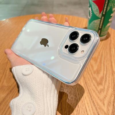 Luxury Transparent Bubble Backpack Soft Tpu Phone Case For Iphone 14 Pro 13 12 11 Pro Max X Xr Xs Shockpoof Crystal Clear Cover