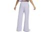 Nike Knitted Sweatpants Women's Light Purple Moderate Wide Leg Pants DV7845-536