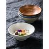 Japanese Style Ceramic Rice Noodle Round Bowl High End Dessert Sand Ice Yogurt New Fruit Salad Vegetable Tray Ramen Ceramic Bowl