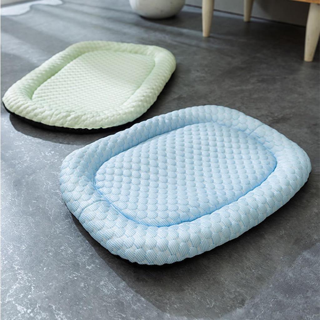 Muadress Pet Cool to the Washable Pet Reusable Pet for Small to Large Small Cooling Mat Sheets, Touch, Sheets, Mats, Dogs, Cats, Animals, Leak-Proof,