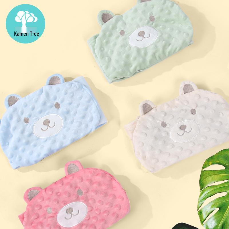 Newborn Anti-Colic Warm Tummy Pillow with Red Bean Heat Pack