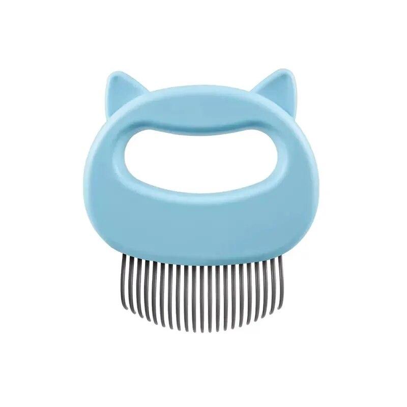 Pet Cat Comb Shell Shape Hair Removal Brush for Long and Short Hair Open Knot Comb Pet Cleaning Grooming Supplies