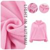 Women Top Hoodies French Simple Lazy Fashion Women's Sports Sweater Autumn and Winter New Solid Color Outer Top