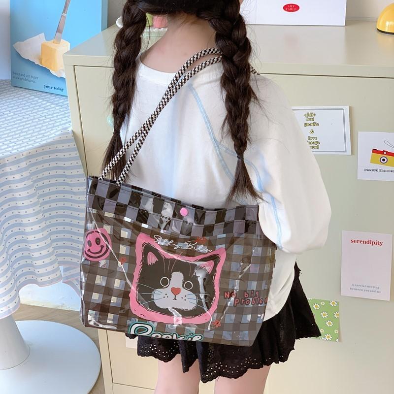 Children Cat Panda Light Material Cartoon Travel Bag Outings Day