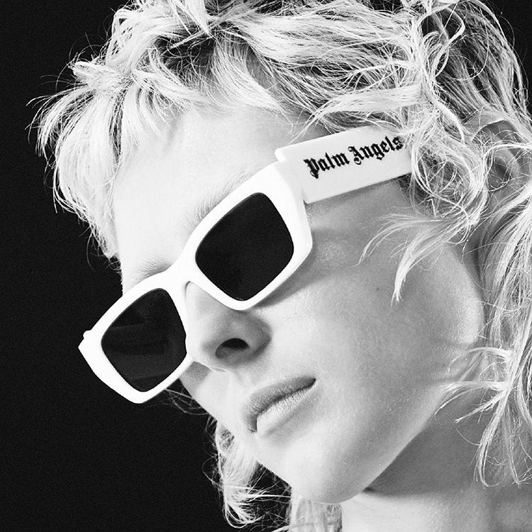 European and American alphabet sunglasses new fashion street hip hop sunglasses Internet celebrity sunglasses female ins