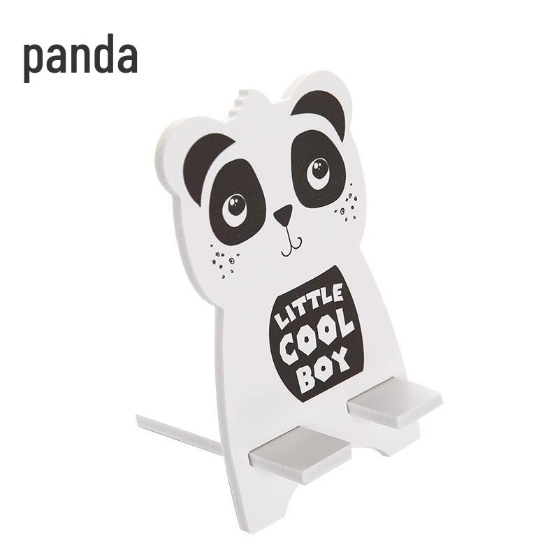 

Creative Wooden Cartoon Mobile & Tablet Stand for Streaming and Charging
