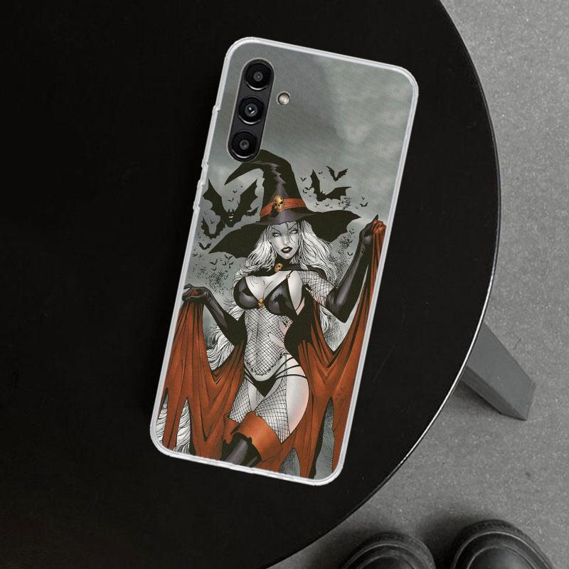 

Sexy Halloween Beauty Girls Phone Case Cover for Samsung Galaxy A17 A16 A26 A36 A56 A57 A37 A15 A25 A35 A55 A14 A24 A34 A54 A13 Samsung A03