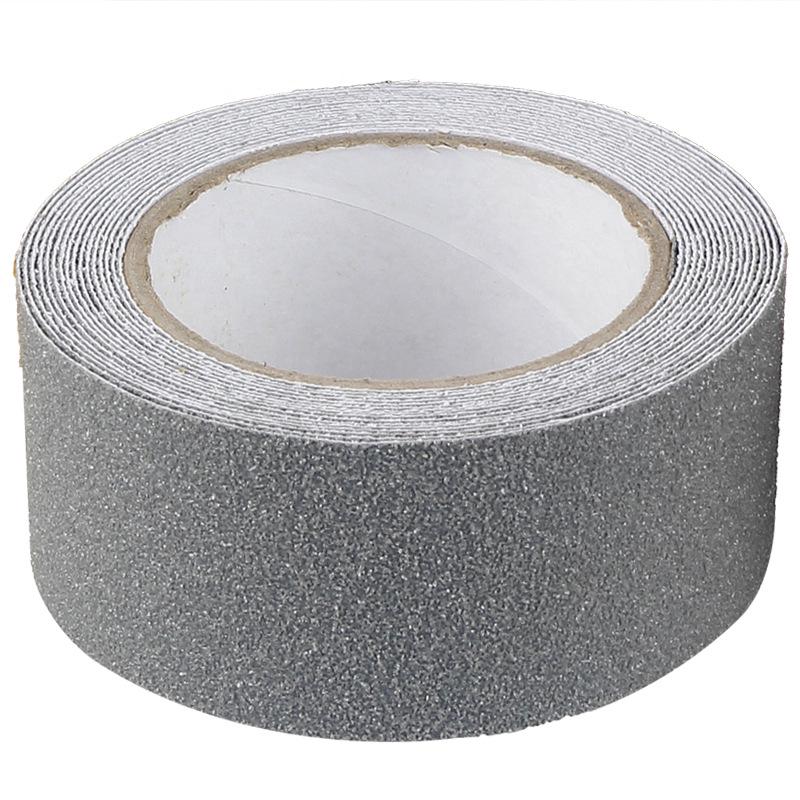 Black & Yellow Extra Adhesive Anti-slip Tape - PVC, Two-color, Frosted, Thickened, Twill Design for Stairs and Steps