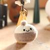 Mini Fluffy Delightful Bun Plush Toy Keychain Perfect For Gifts And Personal Use