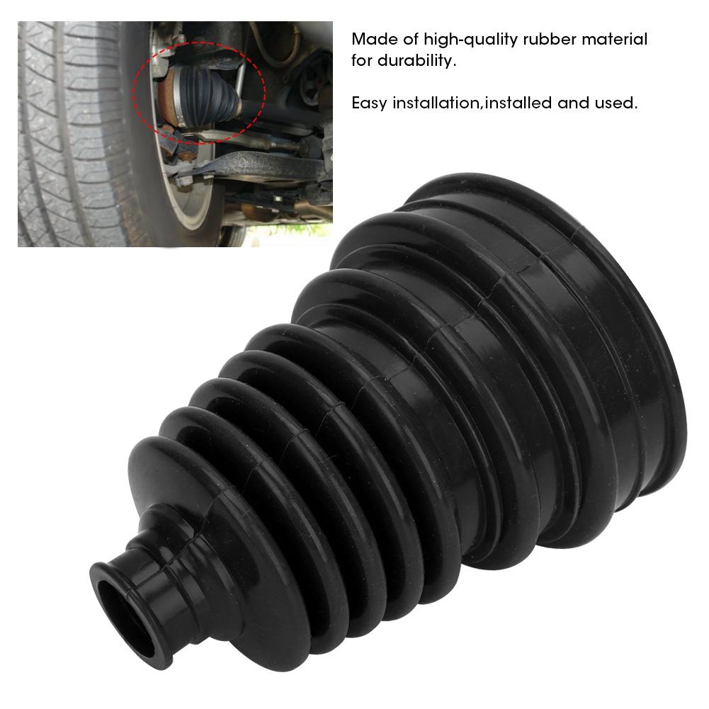  Silicone CV Axle Boot Dust Cover Ball  Constant Speed Round Clamp Kit