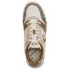 Coach Soho Canvas Fabric Synthetic Leather Logo Jacquard Round Toe Lace-Up Low-Top Sneakers Men Sneakers Brown CCN55-L38