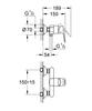 Single-lever Bath and Shower Mixer Bauloop with Ceramic Cartridge - Grohe - 23340-000