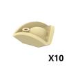 MOC Armes Médiévales Accessoire Briques Soldat Figurine Chapeau de Cow-boy Fusil de Chasse Arbalète Lance Armure Casque Masque Brique Jouet