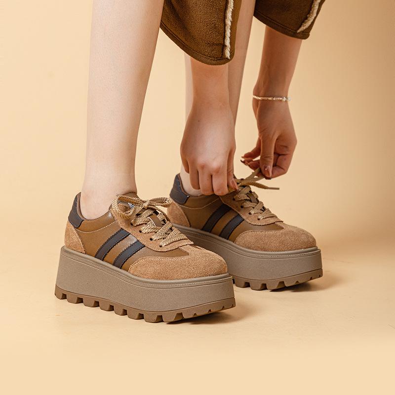 Women's Shoes Autumn Casual Platform Shoes Student Sports Shoes Women's Trend High-value Women's Shoes