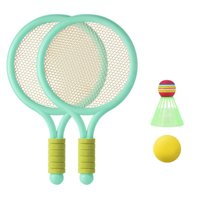 PVC Tennis Racquet Toy Kit for Toddler Children Outdoor Indoor Beach Activities