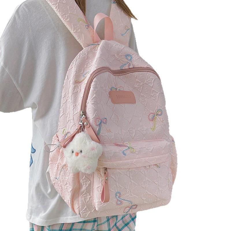 High-value Schoolbag Women's Niche Design College Student High School Backpack Japanese Trend Large-capacity Girl