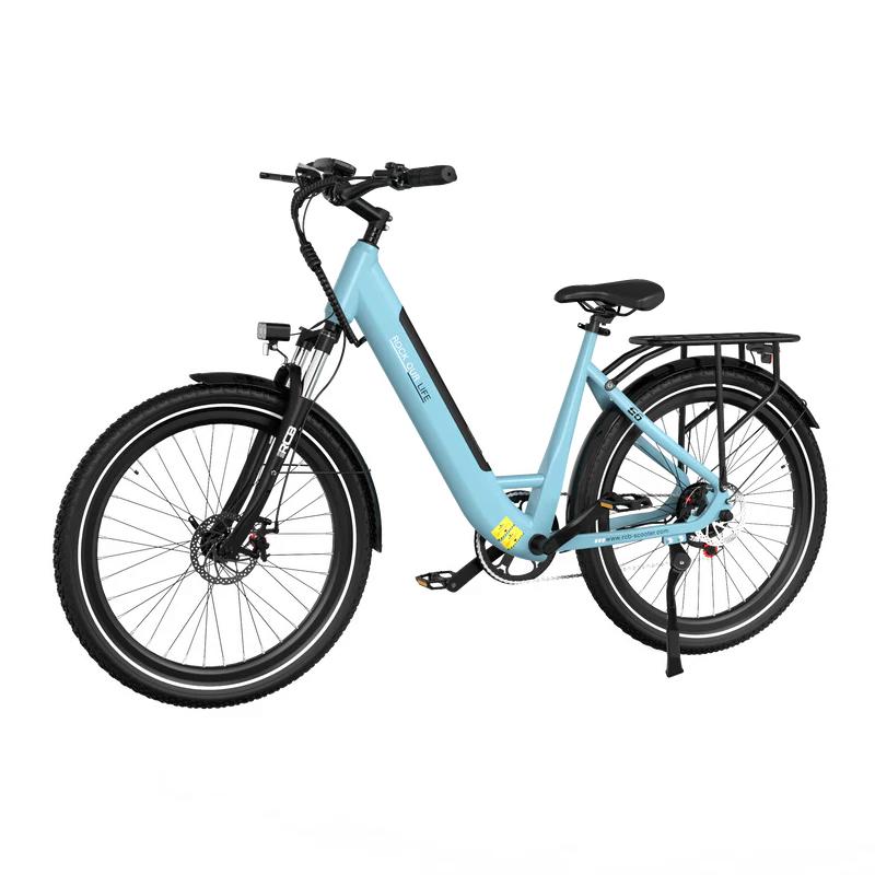 RCB G6 Outdoor Commuting Ebike For Adult 27.5 Inch All Terrain Tires 350W Motor 36V10.4Ah Battery City Electric Bicycle With IP54 Waterproof