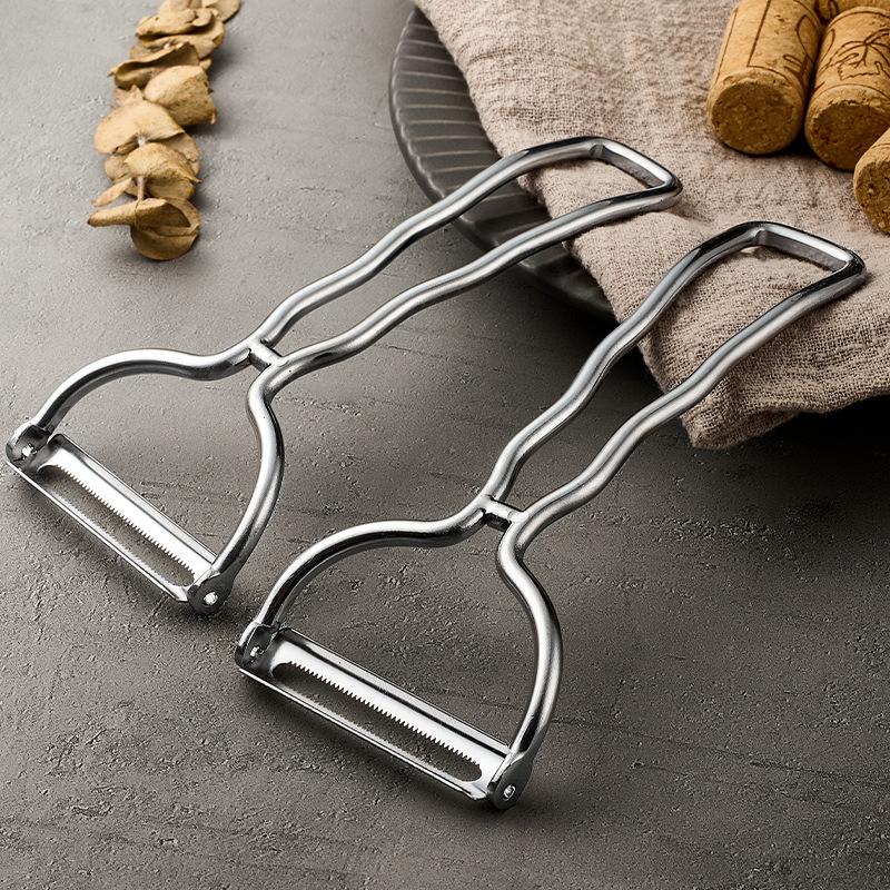 1/2PCS Pumpkin Peeler Multifunctional Melon Planer Stainless Steel Radish Potato Fruit Vegetable Kitchen Tools