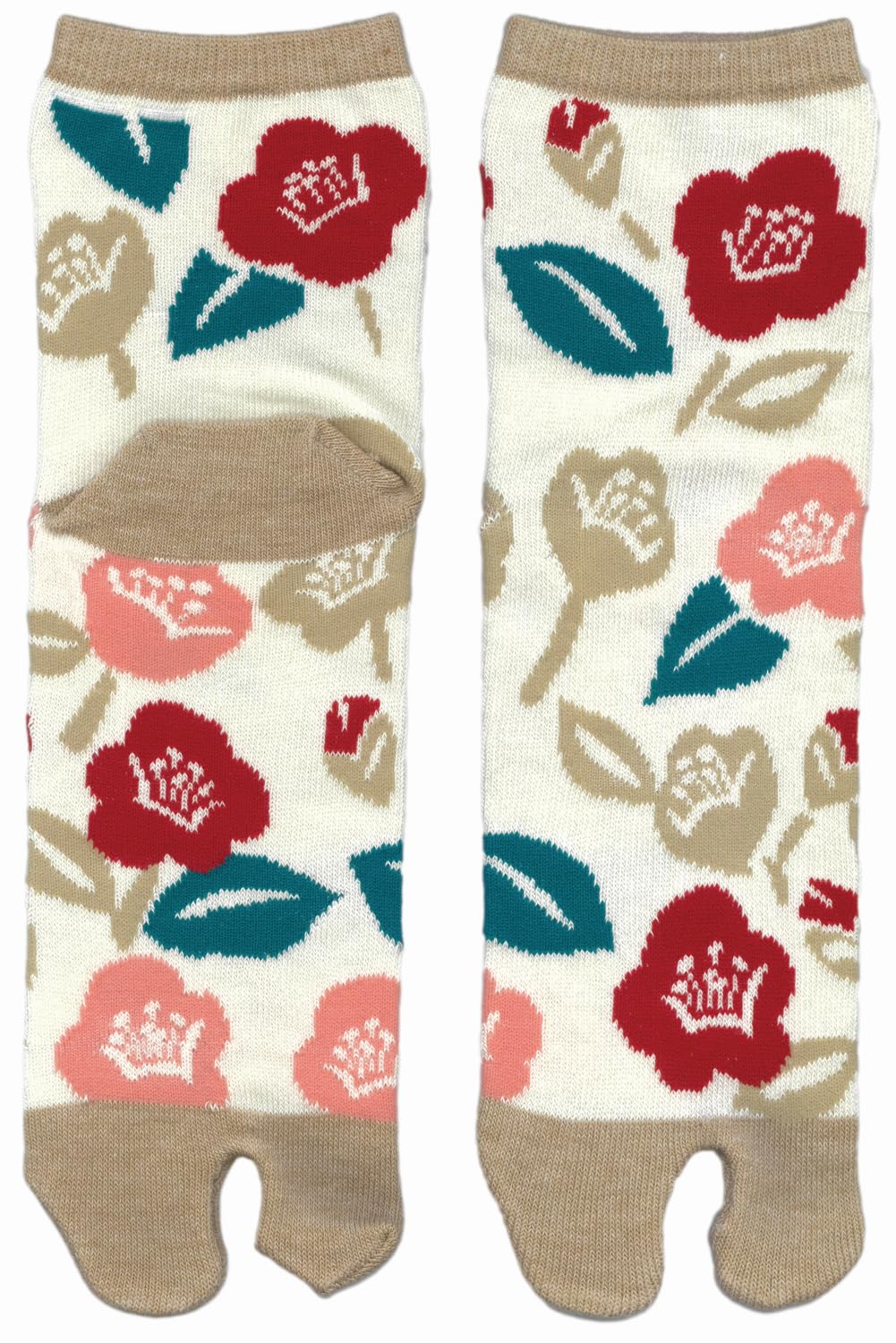 Собака-луговая Wabunka Tabi Носки с камелией Wabunka, [TKU-020]