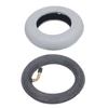 6 Inch Inflatable Tire with Outer Tyre Rubber Inner Tube Caster Wheel Tire Replacement 36PSI Load