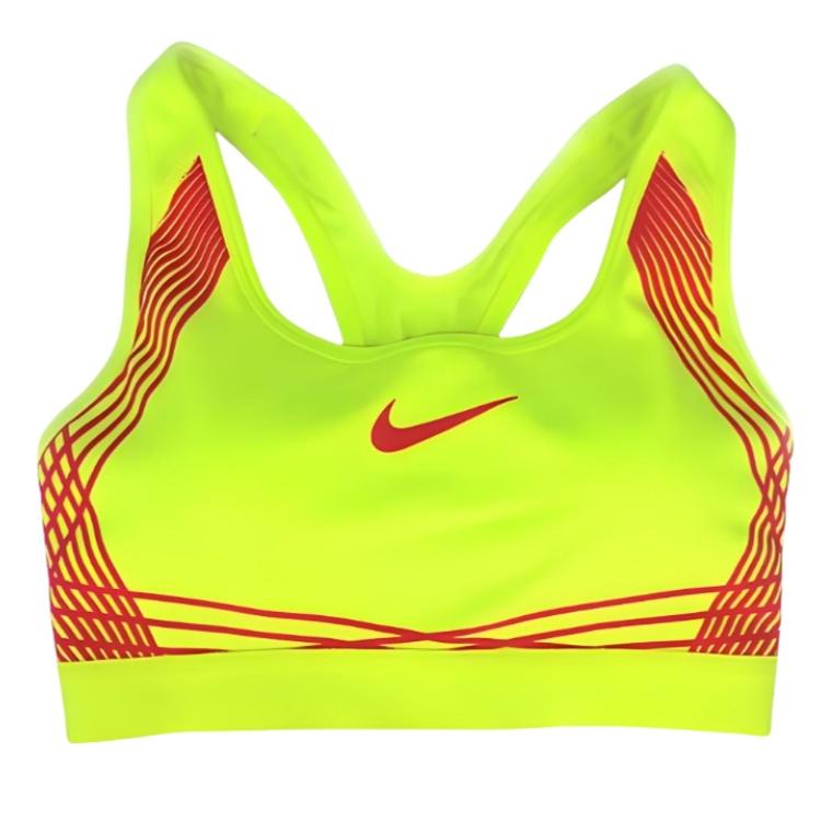 Nike Logo Running Sports Medium Support Yoga Bra Women Underwear 864961-702