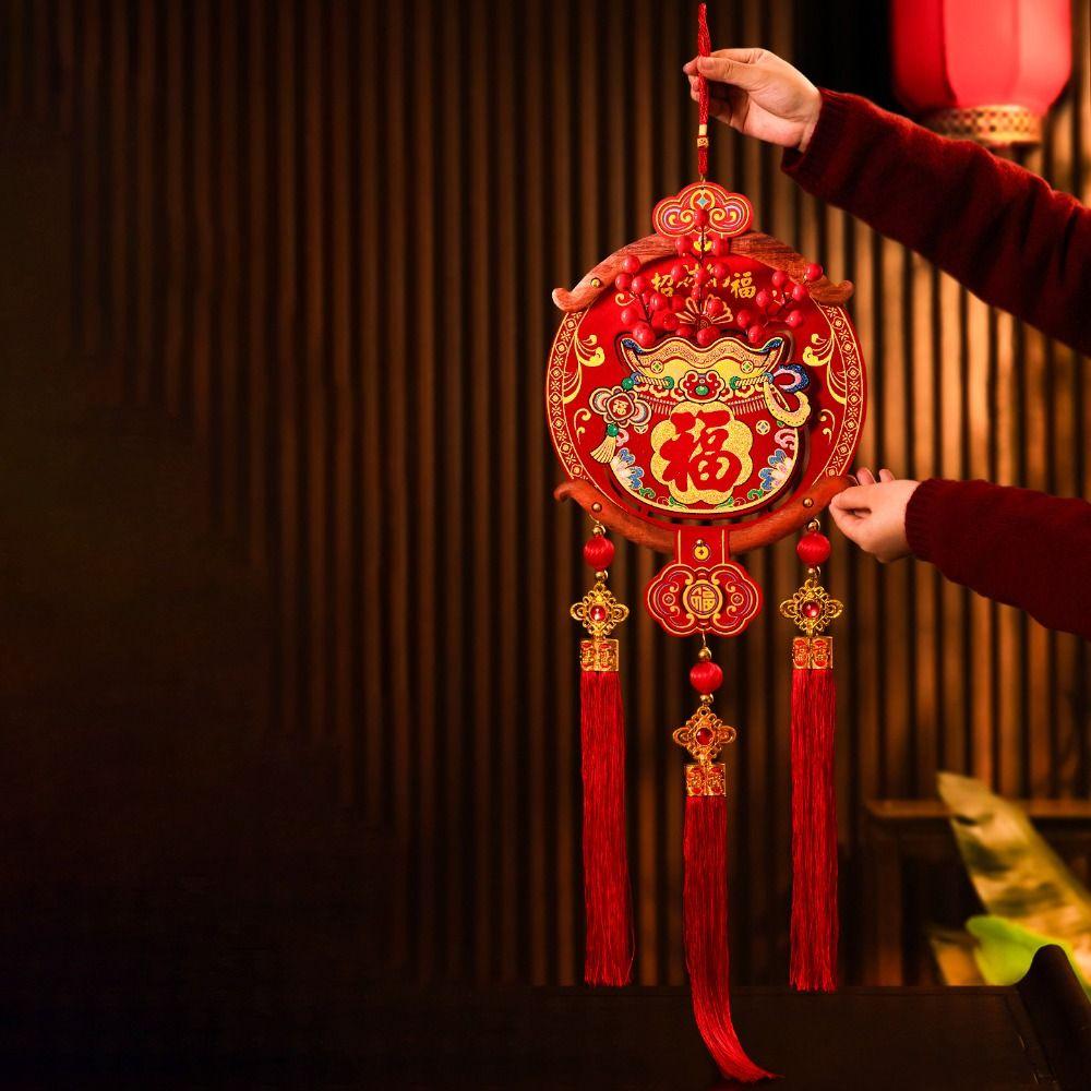 Traditional Spring Festival Door Decoration New Year Hanging Ornaments  Party Decoration