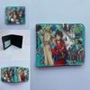 One Piece Luffy & Zoro Unisex PU skórzany krótki portfel i portmonetka