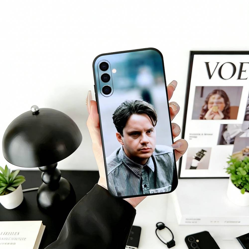 S-Shawshank A-Andi Phone Case Black Silicone Soft For Samsung Galaxy A73,A72,A71,A70,A53,A52,A51