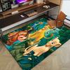 Lion Adventure Carpet For Playroom Bedroom Living Room Sofa Home Decorkids Game Area Rug Nonslip Floor Mat