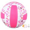 Size 5 Training Volleyball PU Soft Indoor Outdoor Volleyball for Students Pool Gym Training Pink