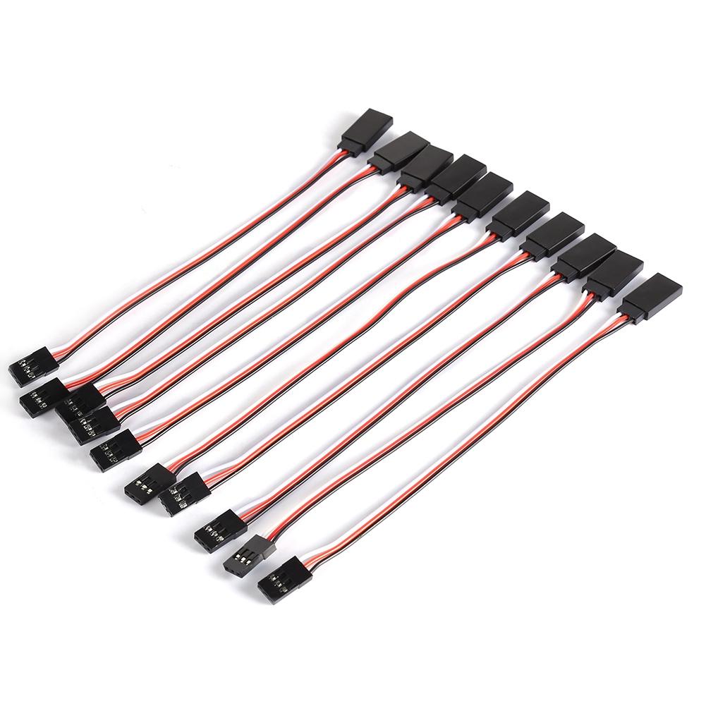 10 STÜCKE 150mm Servo Verlängerungskabel für Futaba JR Stecker auf Buchse