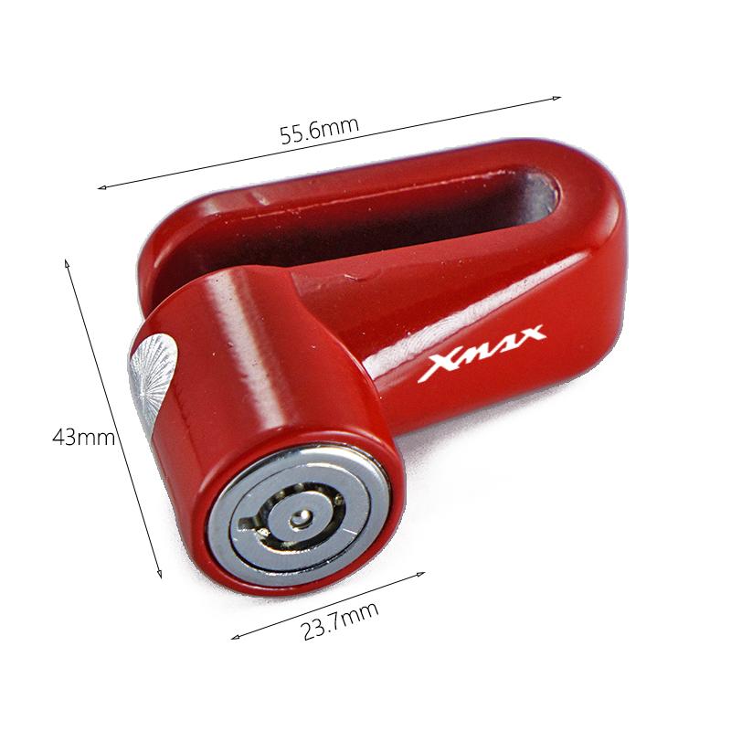 For YAMAHA XMAX X-MAX 125 250 300 400 2025 2025 2025 Motorcycle Accessories Lock Security Anti-theft Protection Disc Brake Lock