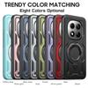 Armor Shockproof Case For Xiaomi Poco M8 Pro Redmi Note 15Pro 4G Plus 5G 360° Rotating Magnetic Stand TPU Plastic Phone Cover