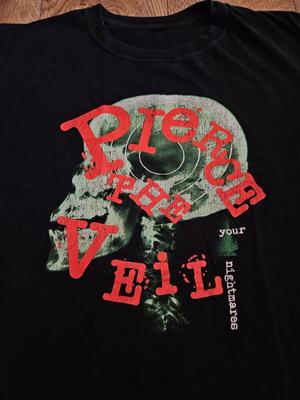 Pierce The Veil Band Black T-Shirt Cotton S-5XL Short Sleeve Unisex T-Shirt