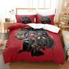 3D-Druck Anime Berserk Bettwäsche-Set Doppelbett Einzelbett King-Size Bettbezug Steppdecke Kissenbezug Jungen Mädchen Erwachsene Schlafzimmer Bettbezug-Sets