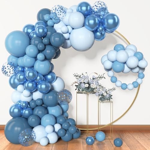 153Pcs Spring Flower Balloon Garland Kit Multicolor Latex Balloons Party Decoration for Birthday Baby Shower Wedding