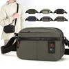 Men's Outdoor Crossbody Bag Oxford Shoulder Bag Mobile Phone Bag