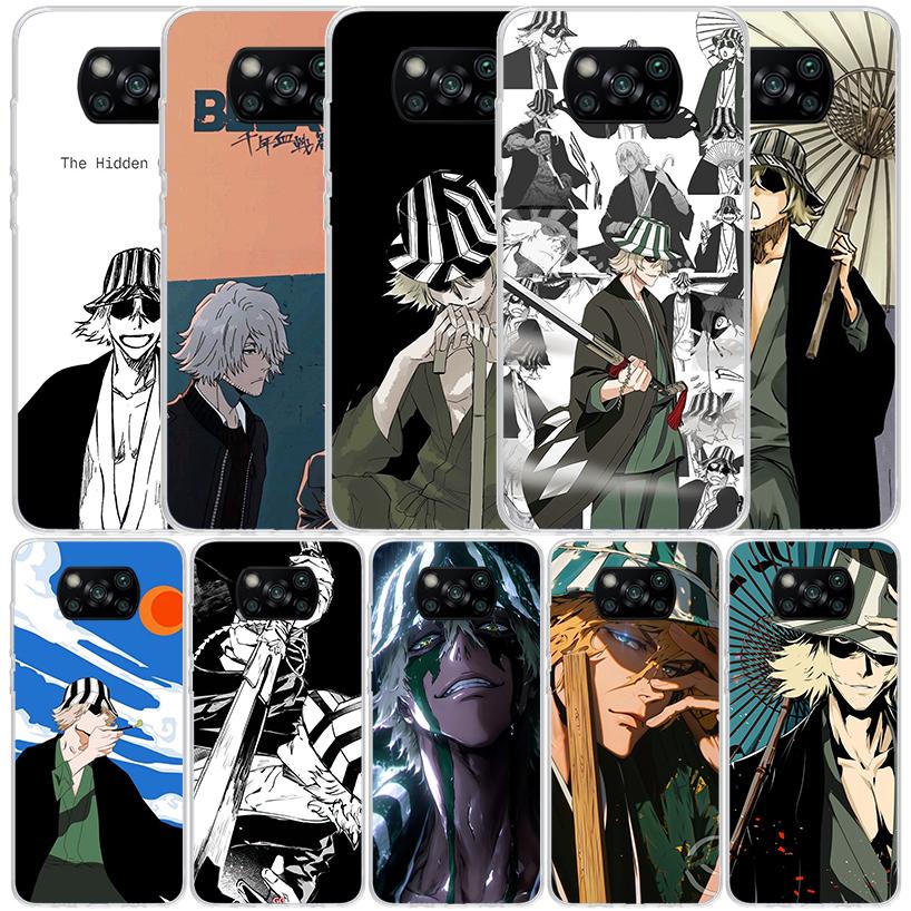 Bleach Kisuke Urahara Soft Cover for Xiaomi Poco F7 Ultra X7 X6 X5 Pro M7 Phone Case Redmi 15 15C 13 13C 12 12C 10 10C Print She