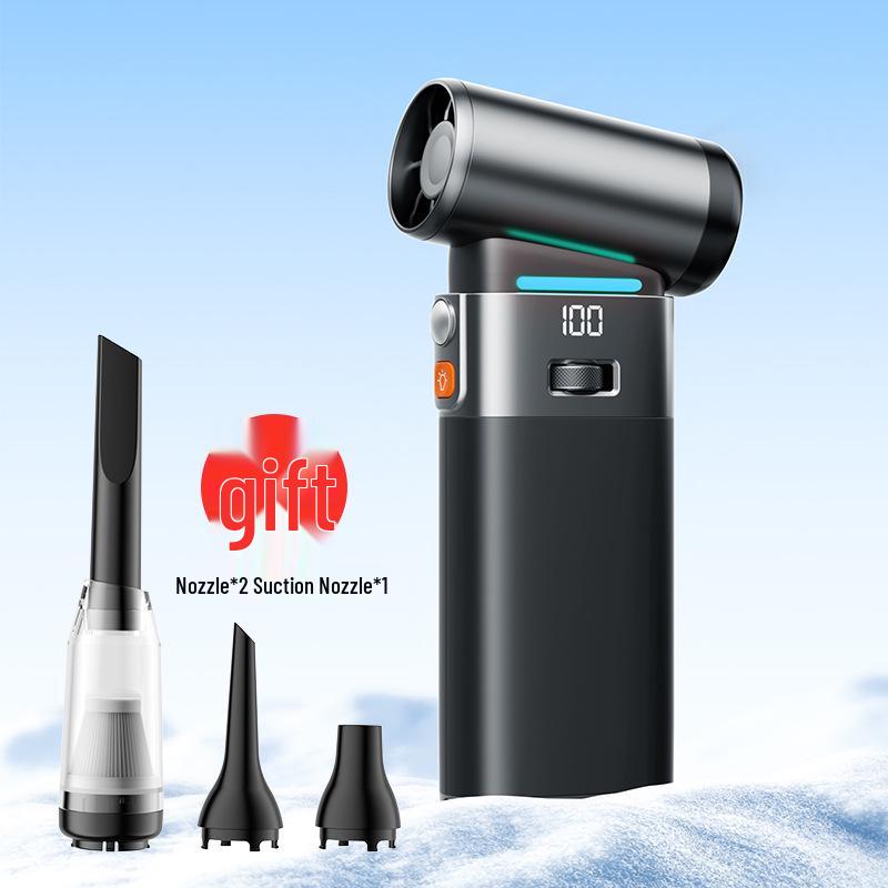 2026 Portable High-Speed Mini Turbo Fan: Compact Outdoor & Household Rechargeable Wind Cannon Violent Fan