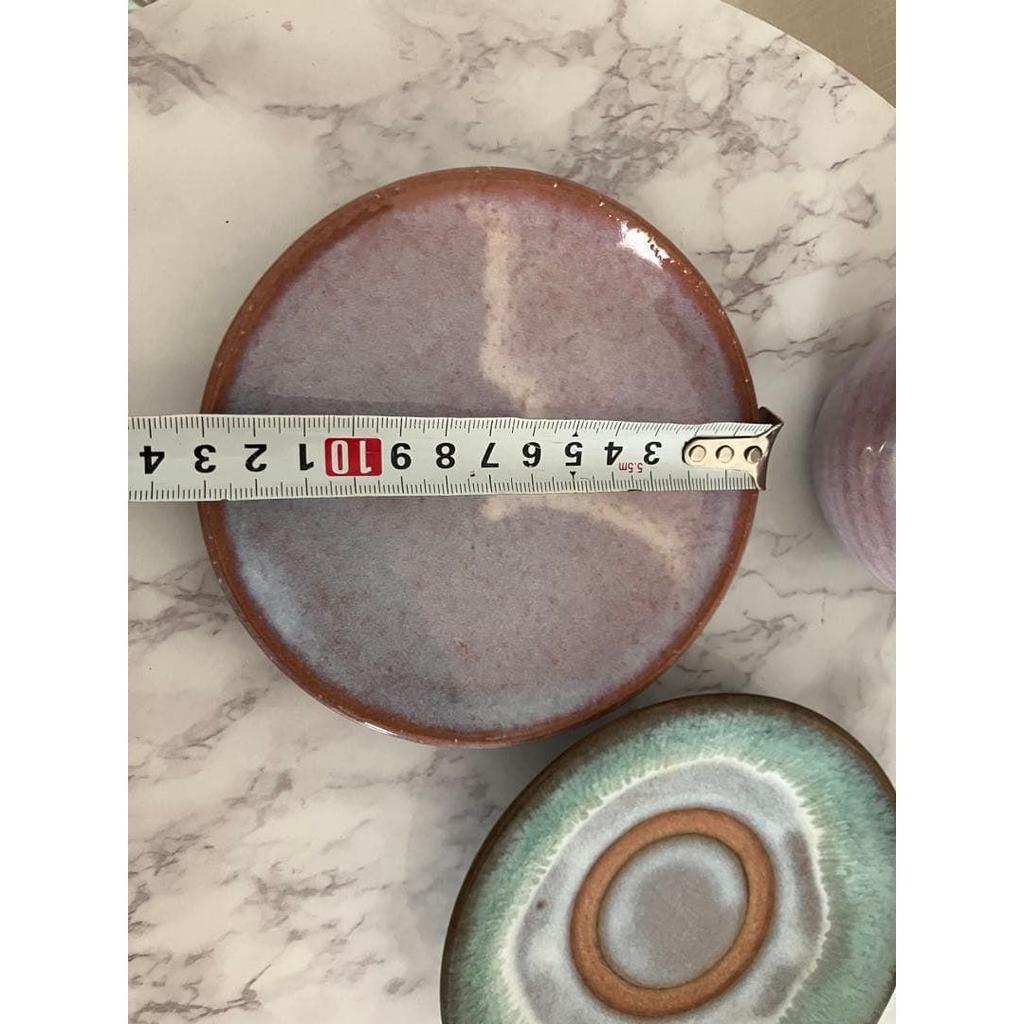 Hagi Ware Cup Saucer Set 2 Pieces