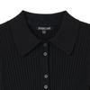 Lap Slim Collar Button Knit As1kg261