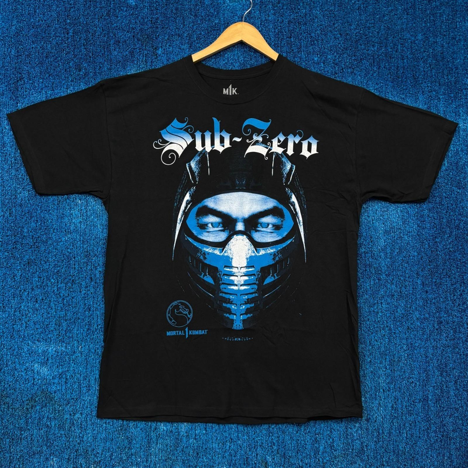 Mortal Kombat Subzero Video Game T-Shirt Size Extra Large Unisex T-Shirt L