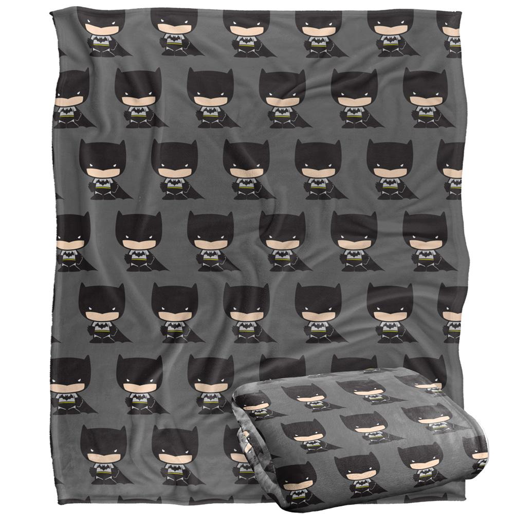 Batman Chibi Repeat Print Blanket